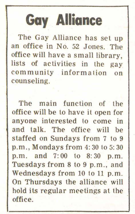 Gay Alliance Gay Alliance