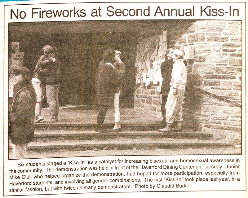 No Fireworks at Second Annual Kiss-In No Fireworks at Second Annual Kiss-In