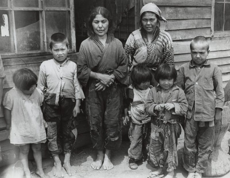 Ainu-Japanese family