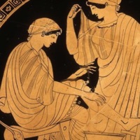 Greek linen-hemp pleating, c. 400 BC