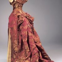 Charles Frederick Worth, Chrysanthemum Evening Dress (Bodice & Skirt). 