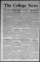College news, October 6, 1920