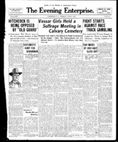 Vassar Girls Held a Suffrage Meeting in Calvary Cemetery