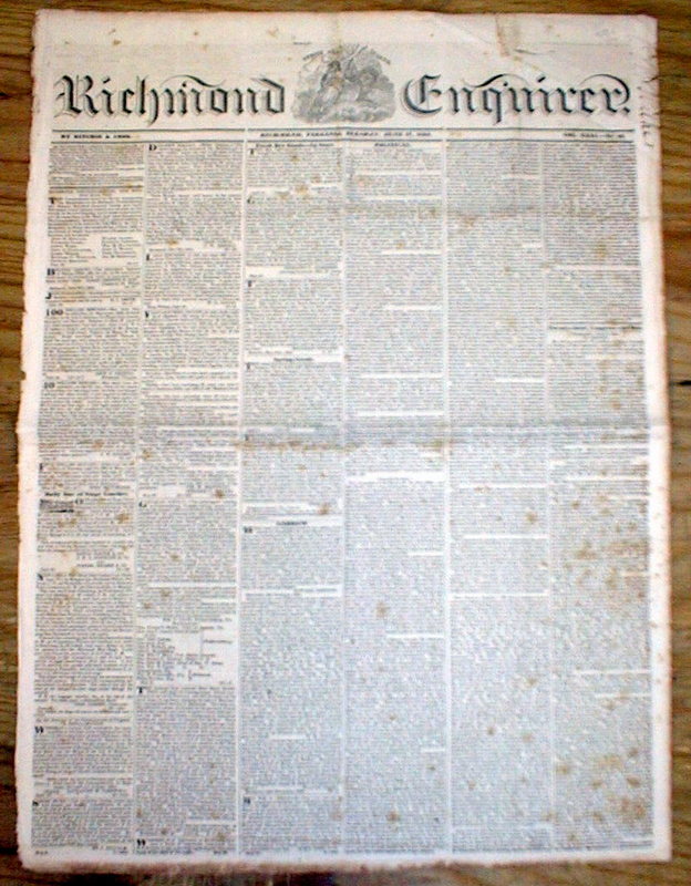 newspaper timeline