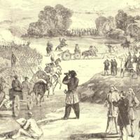 Spectators at Manassas Watch Marching Troops Landscape.jpg