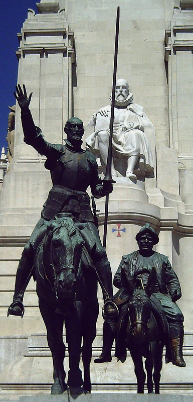 Monument to Cervantes, Madrid