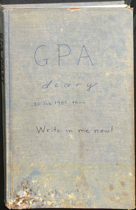 GPA Diary Cover 